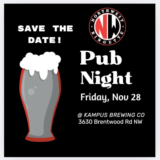 Northwest Ringette's Annual Parent PubNight