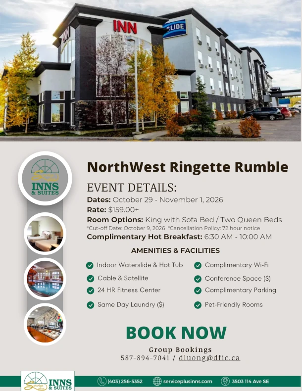 Northwest Ringette Rumble Tournament hotel