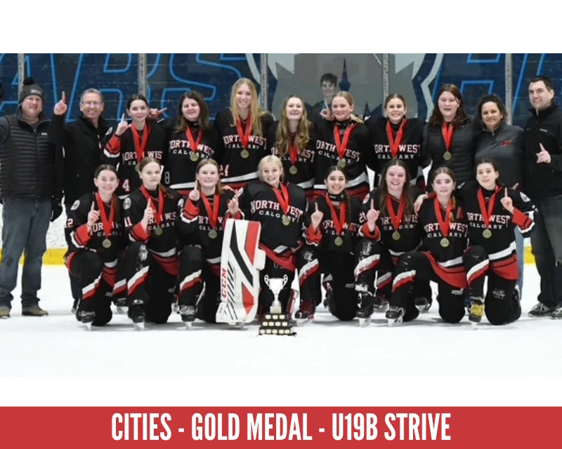 Northwest Ringette Cities U1(B Strive Gold